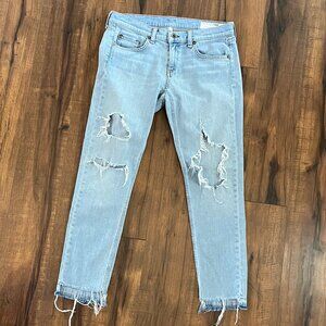 Rag & Bone / JEAN Dre Capri in Marina Blue